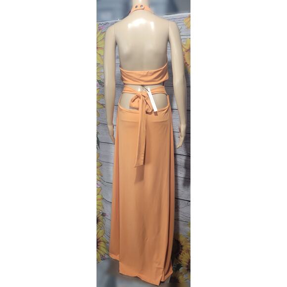 Susana Monaco x Revolve High Neck Low Back 40" in Tango Size XL NWT - Picture 12 of 12